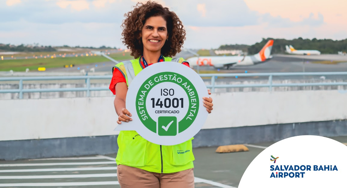 Salvador Bahia Airport é o primeiro no Brasil a receber certificação ambiental ISO 14001